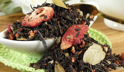 Черный чай Клубничная смородина РЧК 500г