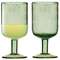 Набор бокалов для вина flowi, 410 мл, зеленые, 2 шт.