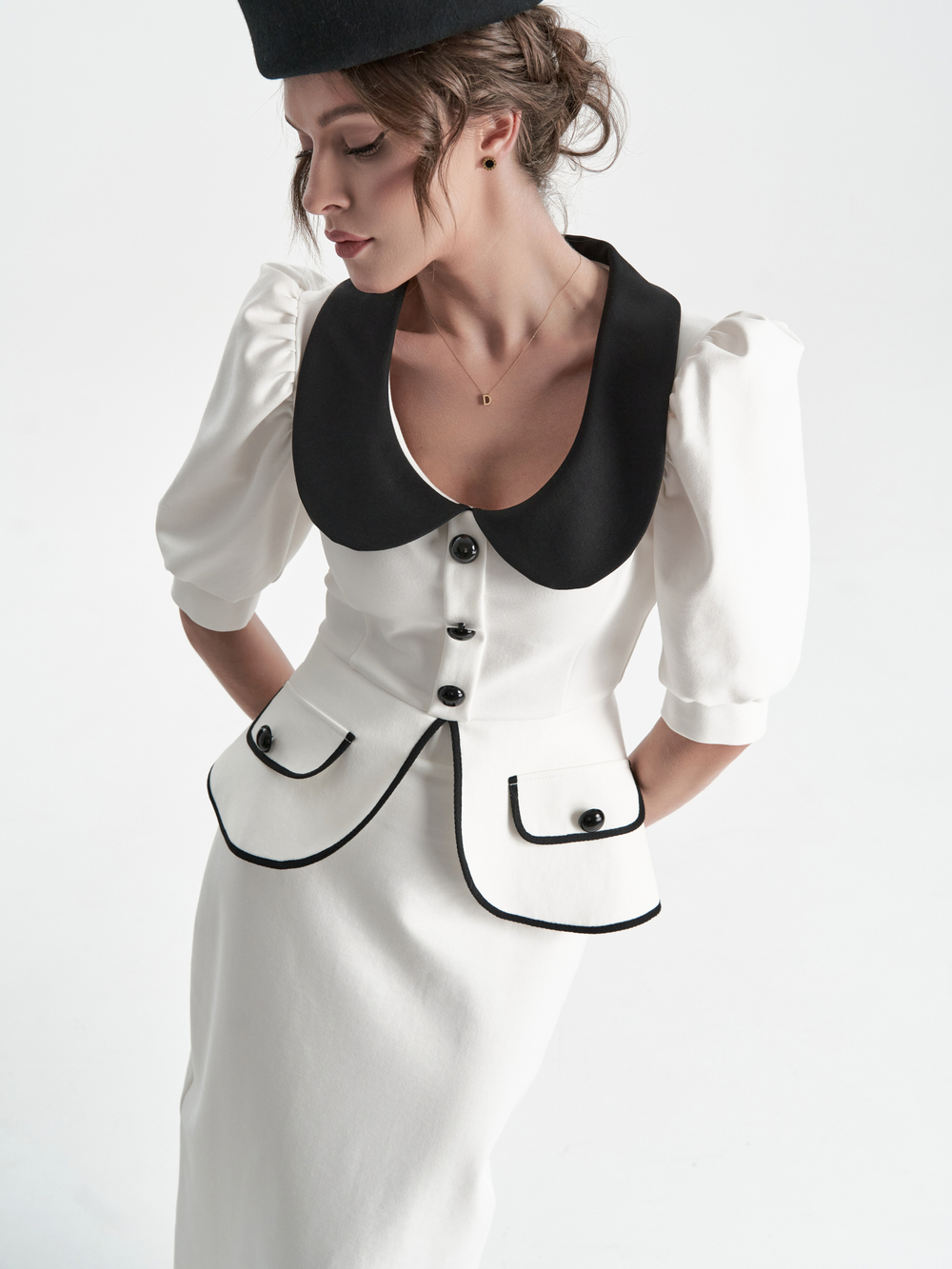 Жакет «Жена Президента» в белом оттенке