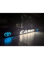 Рамка для номера с подсветкой. BLOGO Camry.