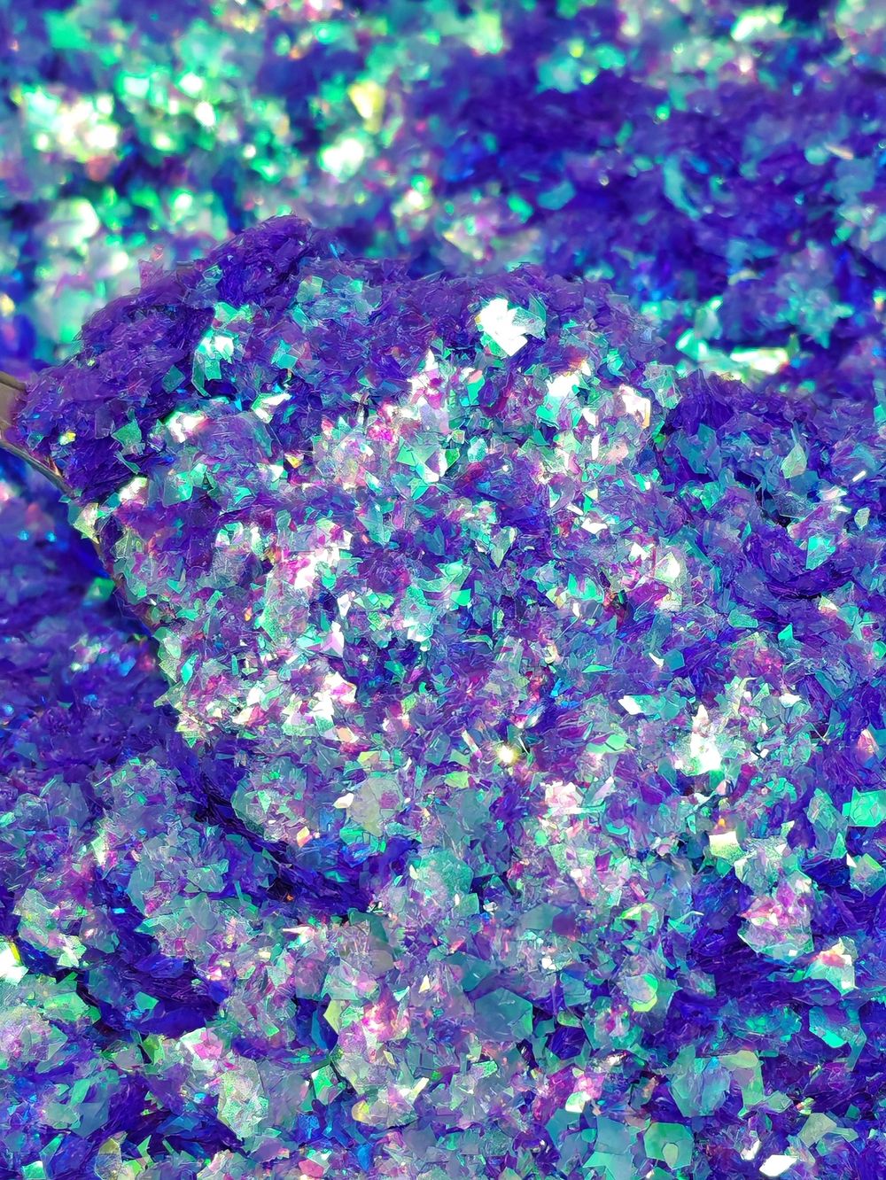 Хлопья - слюда 88707 Аметистовый - для литья изделий и творчества