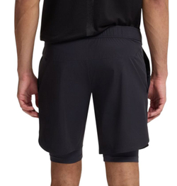 Мужские теннисные шорты BOSS Active Move 2in1 - dark blue