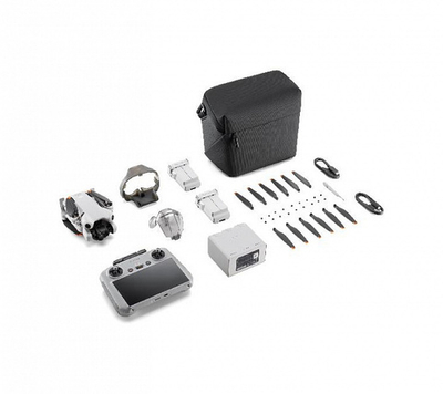 Квадрокоптер DJI Mini 4 Pro Fly More Combo Plus (DJI RC 2)