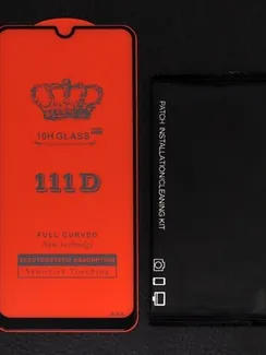 Защитное стекло 2.5D TFN для Samsung M22, полный клей, черное