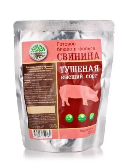 Консервы туристические Кронидов Свинина тушеная высший сорт, 250 г