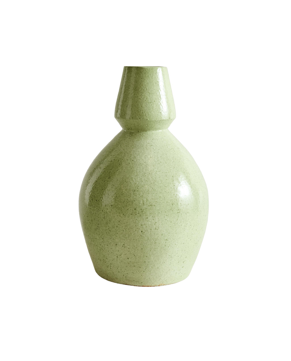 Zara Home Ваза из глины, цвет бирюзовый, 30 см