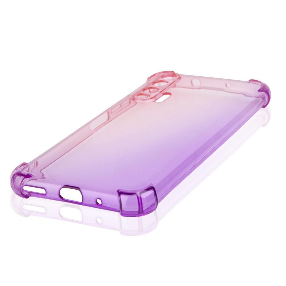 Чехол ROSCO для Honor 20 Pro оптом (арт. HW-H20P-HARD-TPU-PINK-PURPLE)