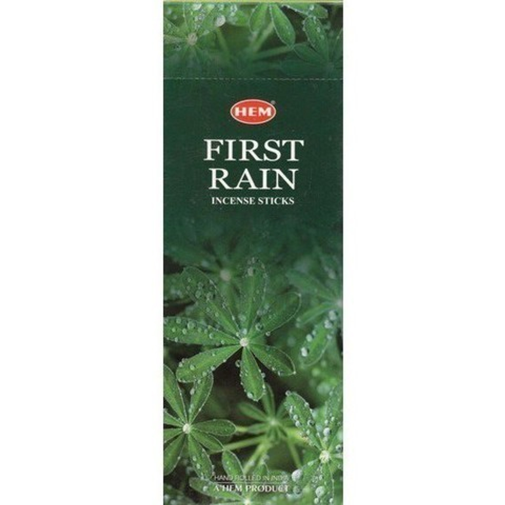 HEM First Rain шестигранник Благовоние Первый дождь (сосна, нероли, эвкалипт, кедр)