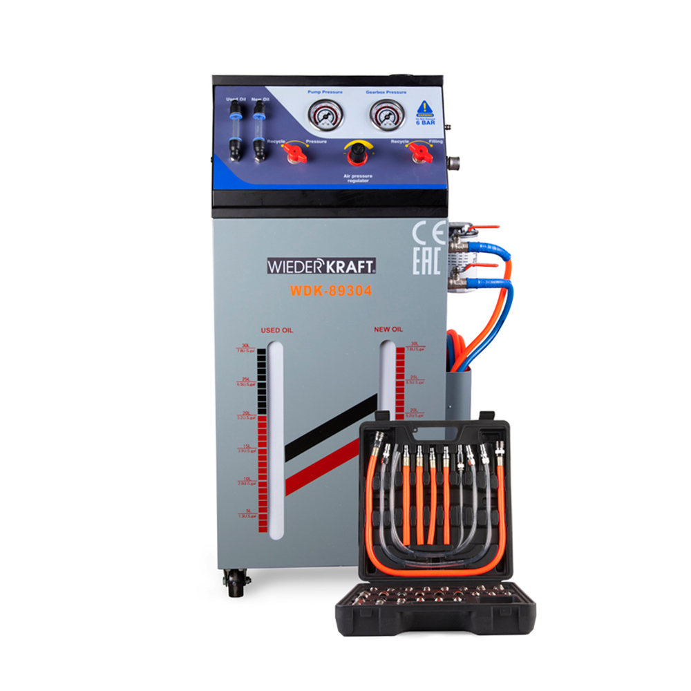 WDK-89304 (УЦЕНКА) Установка для замены масла в Автоматических коробках передач, пневматическая