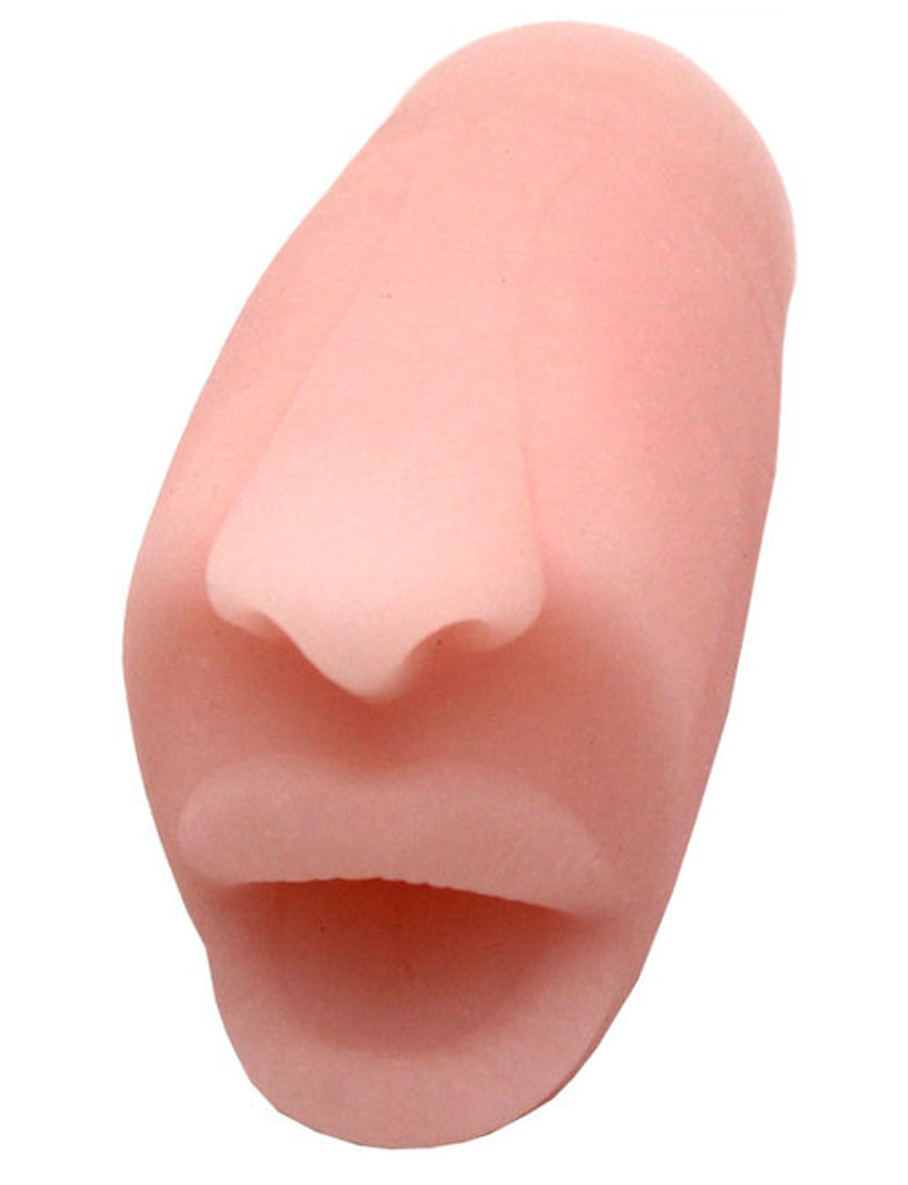 Мастурбатор-ротик из ультраскина с вибрацией Quake Hole (Цвет: телесный)