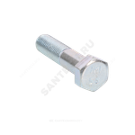 Болт стальной оц М16х70 к.п. 5.8 шестигранный вес DIN 931 (ГОСТ 7798-70)