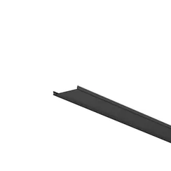 Рассеиватель для профиля 50x50 (Чёрный, 3 м), ALM-5050T-B-DF-3M 642049 Led Strip 642049
