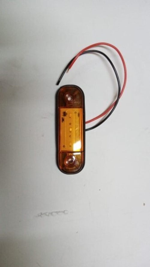 Фонарь габарит. бок. /Г-3302/ термобудка верхн. желт..светод (Н.Новгород)