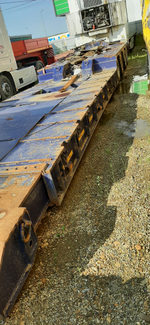 ПКФ СААБ 9891* Полуприцеп тяжеловоз 4 оси 9891-0000040-06 (Раздвижной)