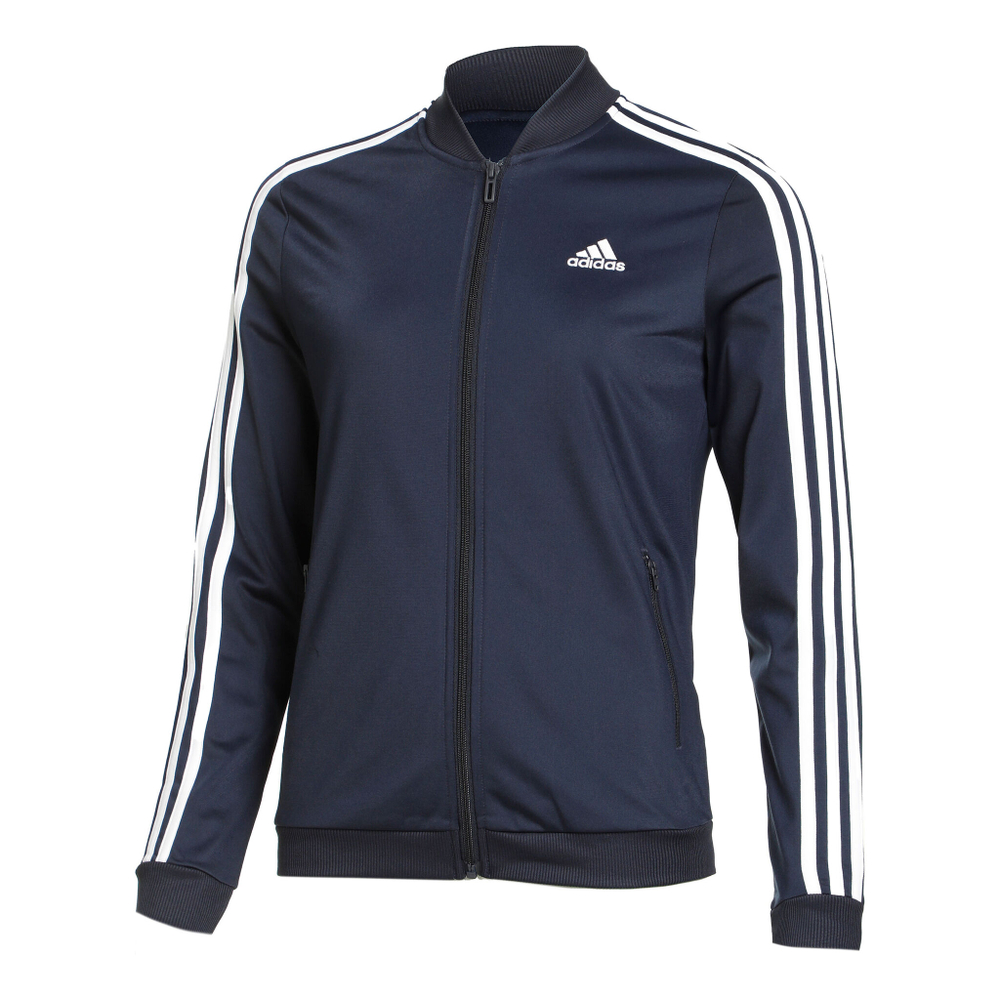 Женские теннисные Костюмы adidas 3 Stripes Training Tracksuit Women - Dark Blue