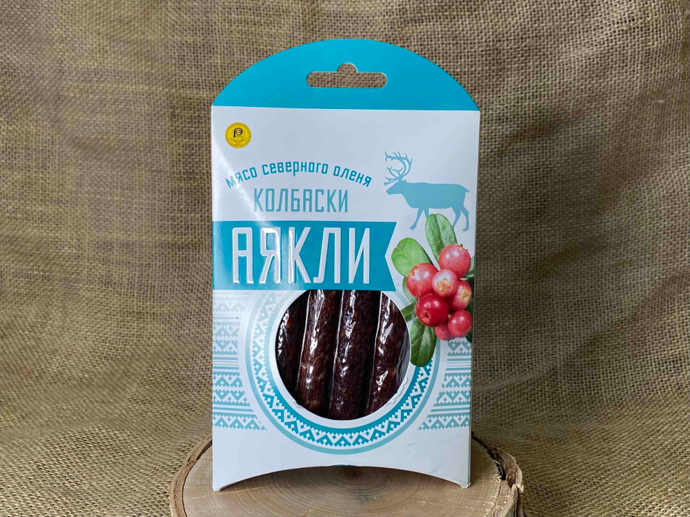 Колбаски "Аякли" сырокопченые, 60г