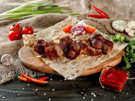 Шашлык из свиной мякоти