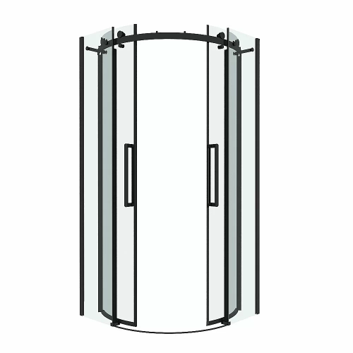 Душевой уголок Grossman Classic 301.K33.04.1010.21.00 100x100 стекло прозрачное/профиль черный матовый