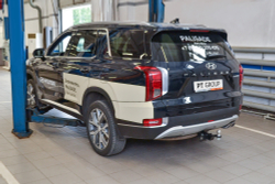 Фаркоп PT GROUP /съемный квадрат/ для Hyundai Palisade 2020-(паспорт и сертификат в комплекте)(без электрики) арт.HPL-20-991122.00
