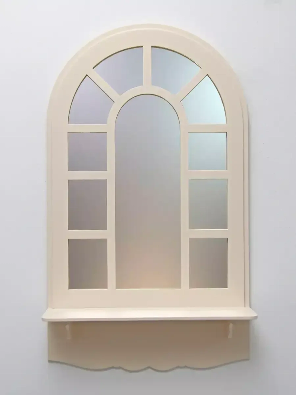 Зеркало на стену с полкой