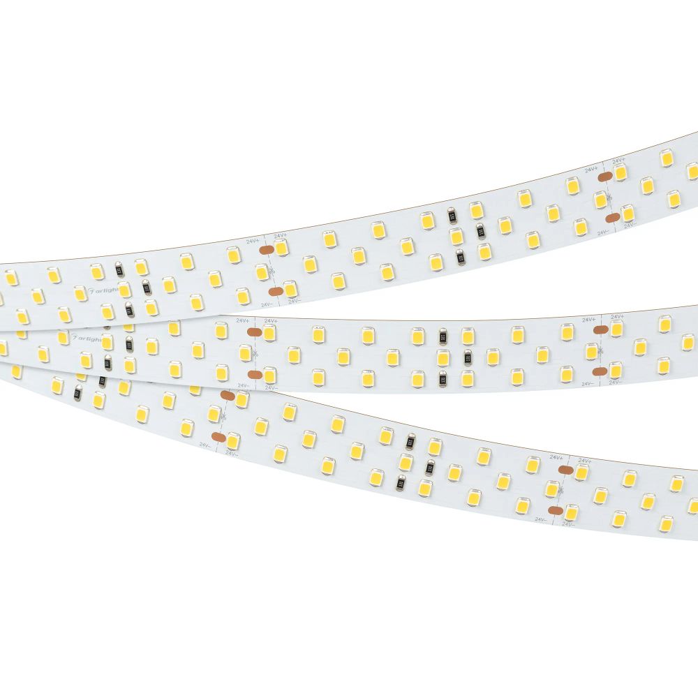 Светодиодная лента RT-A252-19mm 24V White6000 (27 W/m, IP20, 2835, 5m) (Arlight, 27 Вт/м, IP20) 019925(2)