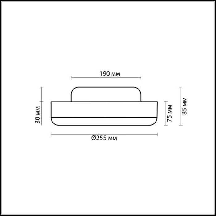 Настенно-потолочный светильник Odeon Light 2177/1C