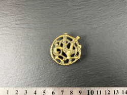 Фибула. Уппакра, Швеция 11 в. (круглая)