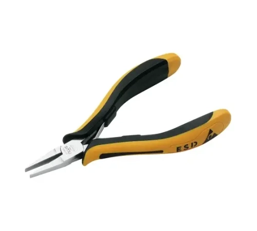 NWS Плоскогубцы для электроники 120мм (двухкомпонент.антистатичес.ручки ESD)