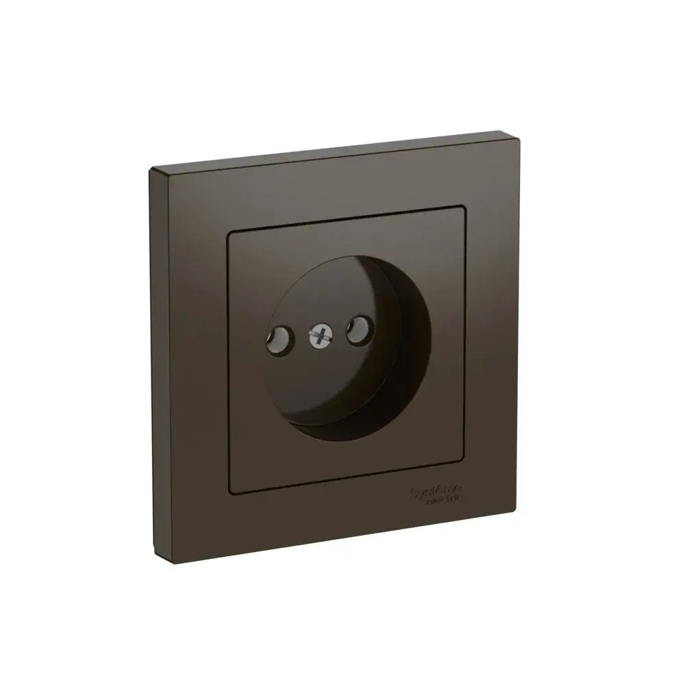 ATLASDESIGN РОЗЕТКА без заземления без шторок, 16А, в сборе, быстрозажим. клем., МОККО