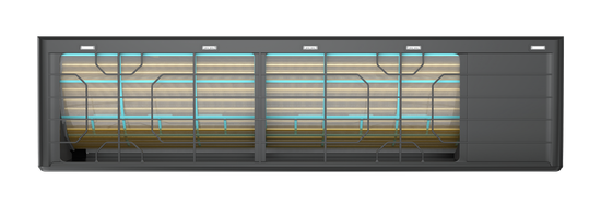 Инверторная сплит-система серии AKOYA NERO Inverter RAC-I-AN30HP.D01 (комплект)