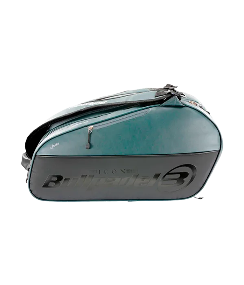 Сумка для падел Bullpadel Graphite Icon 2025 John M. Diaz, термокарманы и вентиляция