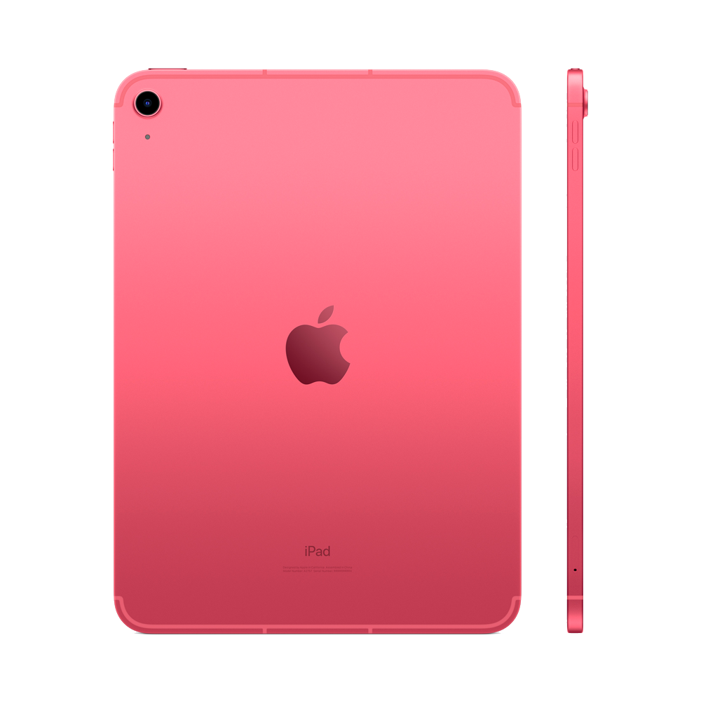 Планшет Apple iPad 10 (2022) Wi-Fi + Cellular 256GB, Pink (Розовый)