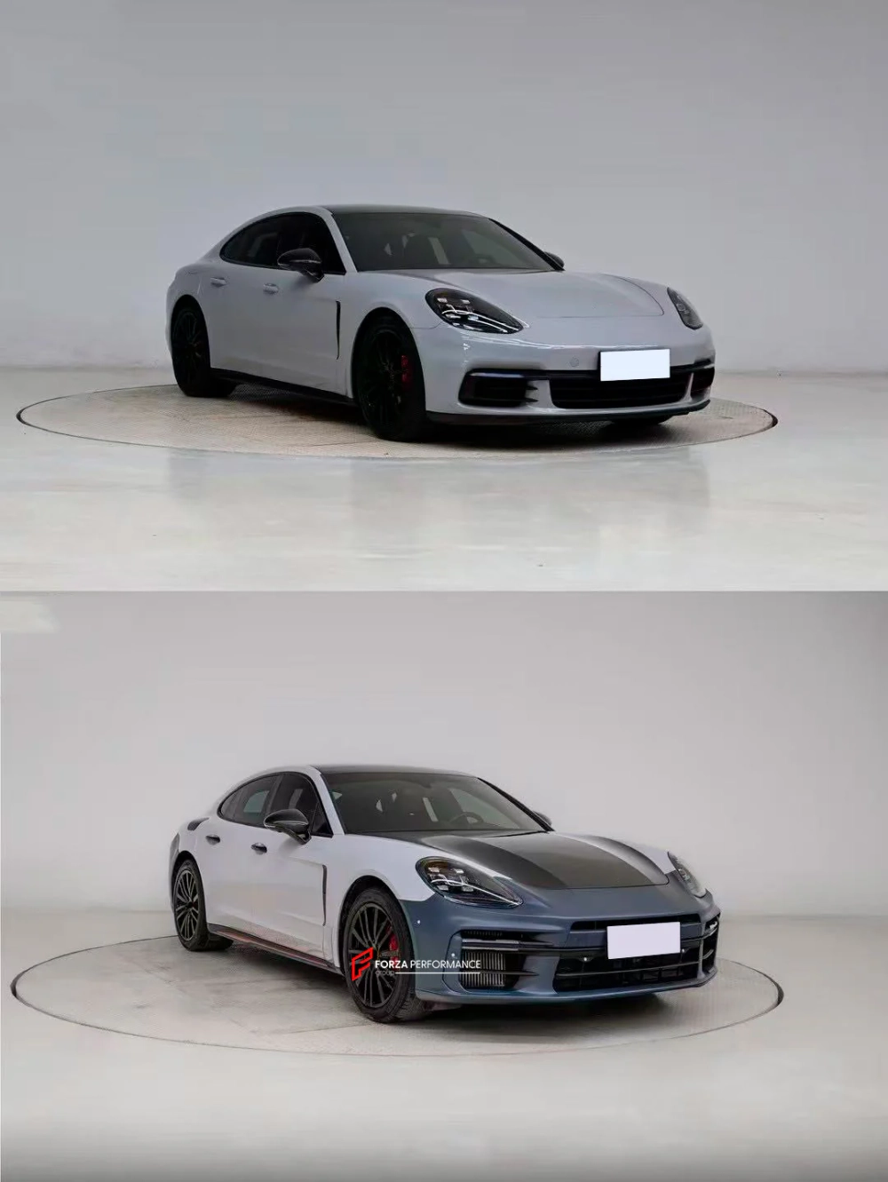 Обвес переделка в стиле 972 / 976 Turbo 2024+ для PORSCHE PANAMERA 971 2016–2024 TEST