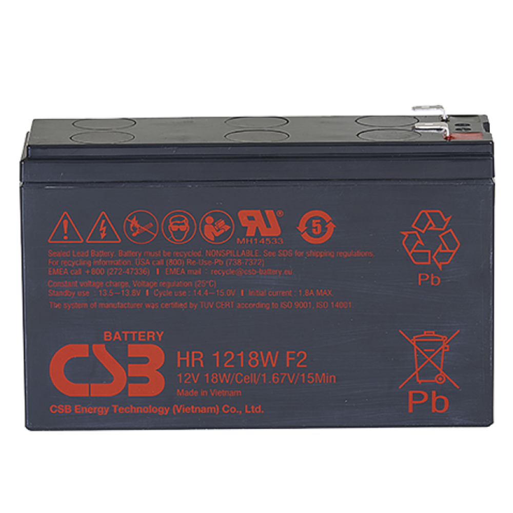 Аккумулятор CSB HR1218W F2