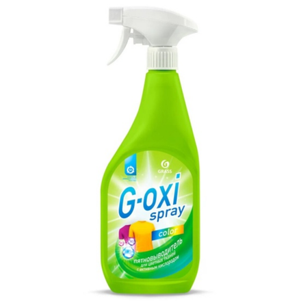 Пятновыводитель-отбеливатель GRASS G-oxi Color 600 мл