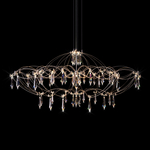 Подвесная светодиодная люстра Loft It Mira 10586/900 Silver Asfour