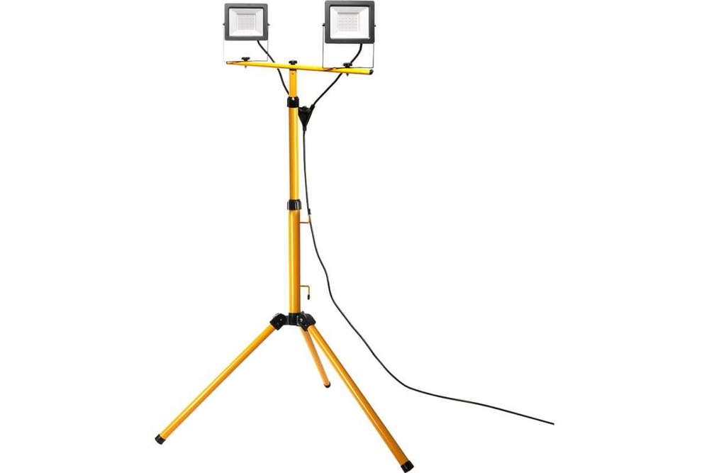 Прожектор LED LL-503 на штативе IP65 2*50W 6400K Feron 29568