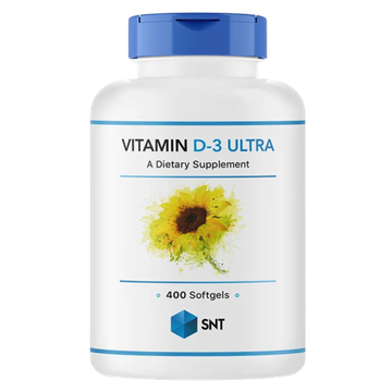 SNT Vitamin D3 Ultra 10000 IU 90 / 180 / 400 softgel Витамин Д3