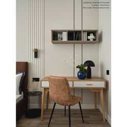 Лампа настольная Texture Sleek, Ø24х37 см, черная