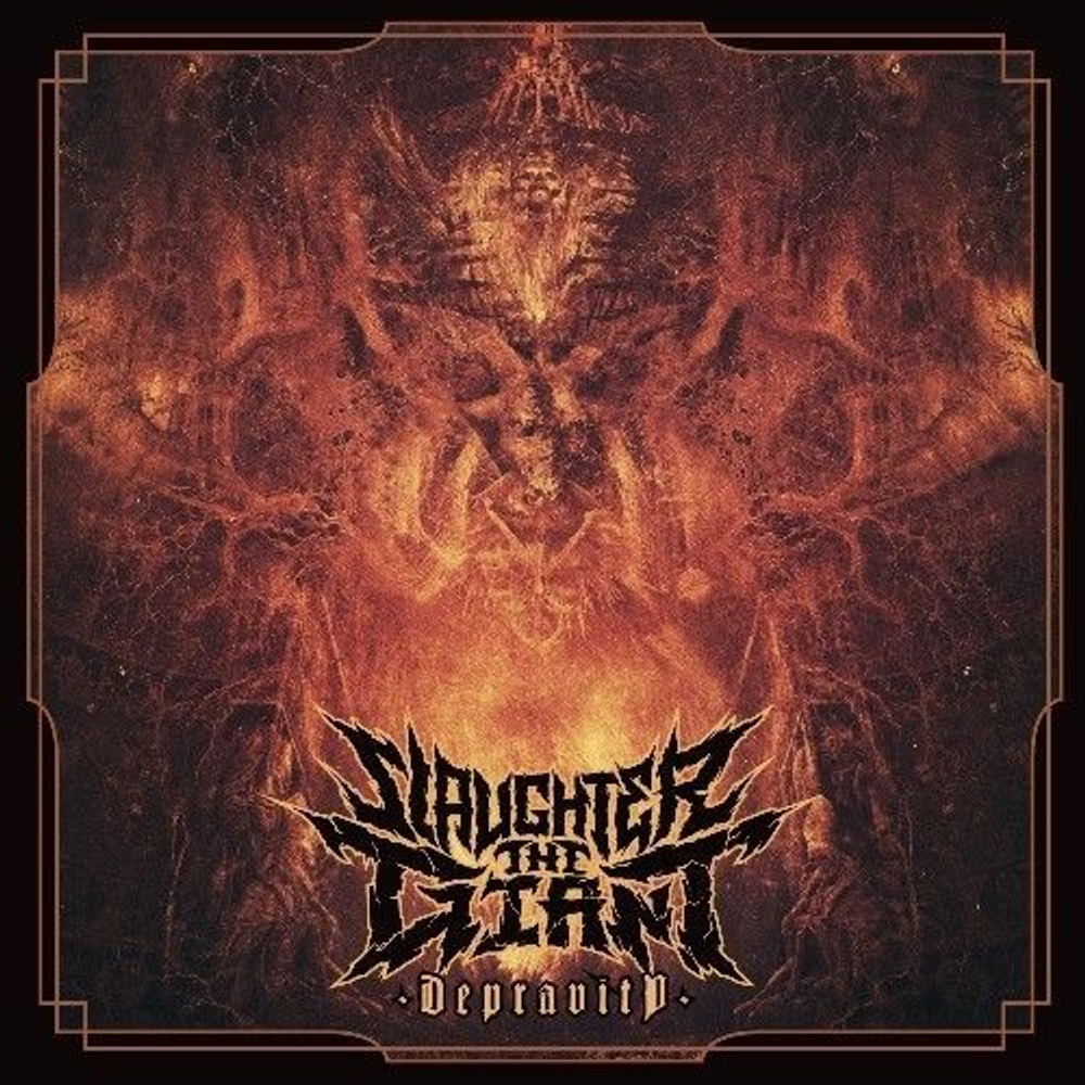 SLAUGHTER THE GIANT - Depravity, melodic death metal, музыкальный компакт диск