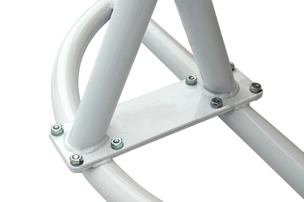 Кресло подвесное двойное Флора арт.D40-МТ006 (стойка+основание.бел.,корзн.бел.,подуш. беж. 3уп. (В))