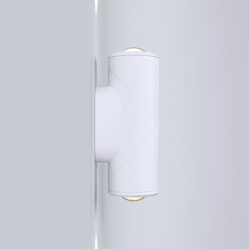 Уличный настенный светодиодный светильник 35127/D белый Gira D Elektrostandard