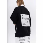 Толстовка Futureisnown Tag Back Sweatshirt Черная