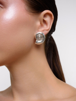 Серьги "Shell Matt" Silver