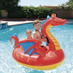 Плотик Intex "Дракон" 198х173 см, 57577 с насосом
