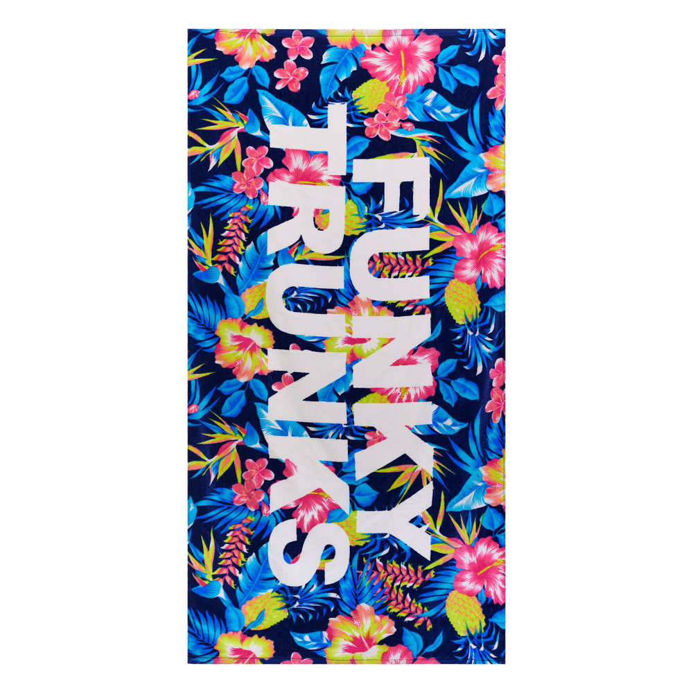 Хлопковое полотенце FUNKY TRUNKS In Bloom