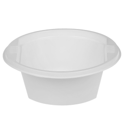 Миска суп. 600мл d=170 белая ПП 1/50шт Уфа