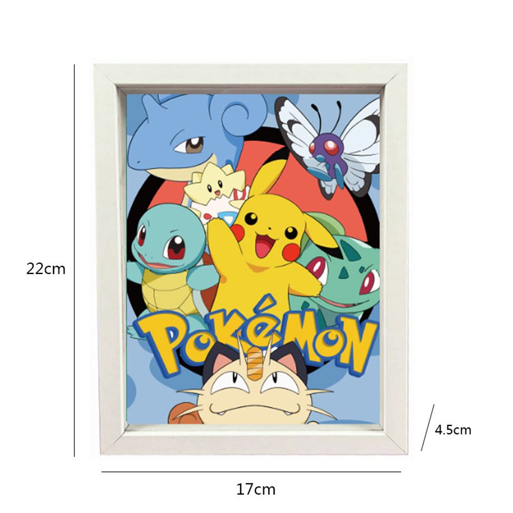 Декоративная 3D картинка, Pokemon