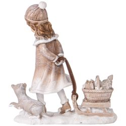 СТАТУЭТКА "ДЕВОЧКА" 11Х4,5Х12,5 СМ