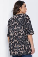 Блуза Стефано (коричневая) Б12596-20 LT Collection